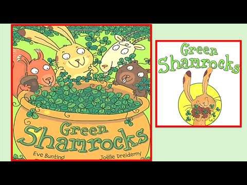 GREEN SHAMROCKS St. Patrick’s Day story picture book read aloud children’s audiobook Animal Friends