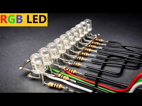 Incredible RGB LED Chaser Using CD4017 – Stunning Effect!