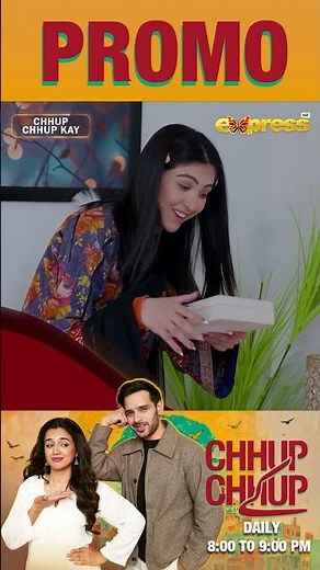 Chhup Chhup Kay Episode 05 | Promo Tonight | Usama Khan & Hira Khan | Express TV