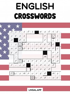English Crossword Puzzles (over 800 Words). Learn English Vocabulary Words. Learn to Write in English Language. - Etsy Australia