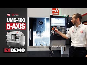 🇬🇧 EX-DEMO Haas UMC-400 Compact 5-Axis Mill - Available Now