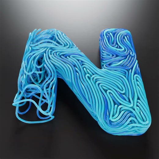 N for Noodles, Differential Growth in Tyflow and 3dsmax