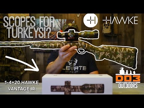 HAWKE Vantage IR Turkey Scope Overview and Mounting!
