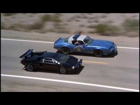 The Cannonball Run 25 years on, Opening Scene - Lamborghini