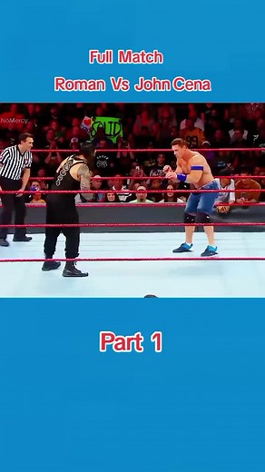 Roman Reigns vs John Cena Full Match Part 1
