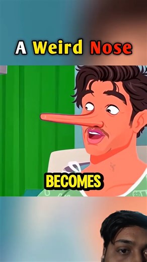 A Weird Nose.#shorts #animation #english #marriageproposals