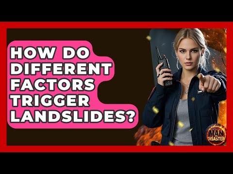 How Do Different Factors Trigger Landslides? - Man vs. Disaster