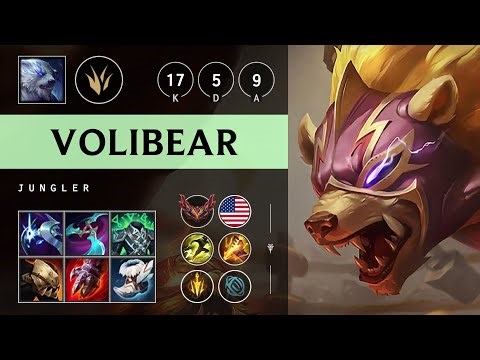 Volibear Jungle vs Briar - NA Grandmaster Patch 25.19