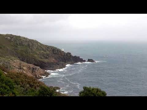 Tater Du Lighthouse from West at Boscawen Point August 2021