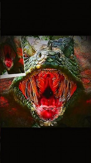 Journey 2 The Mysterious Island The big lizard scene#lizard