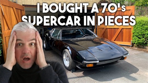 My DeTomaso Pantera arrives and I come close to wrecking it - Pt3