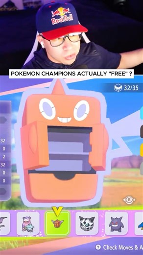 Pokemon Champions Actually Free? #pokemon #gaming #shorts
