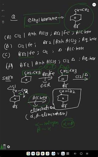 Jee main pyq halo alkanes