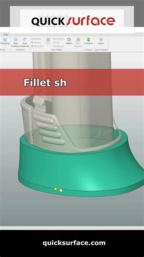 From #Scan to #CAD: Designing a Snap-On Battery Foot from a BOSCH Drill | #QUICKSURFACE
