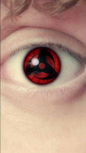 Real Life Anime Sharingan Eyes