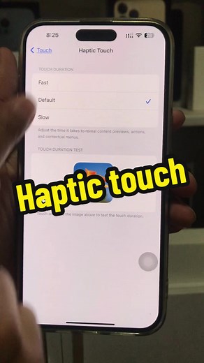 How to Set Haptic Touch on iPhone