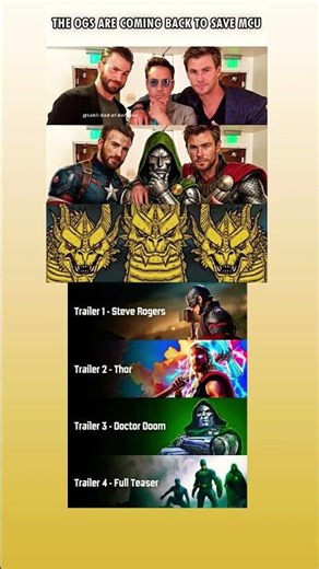 the og's are coming back to save the mcu 🔥 marvel multiverse teaser #marvel #avengers #ironman #mcu