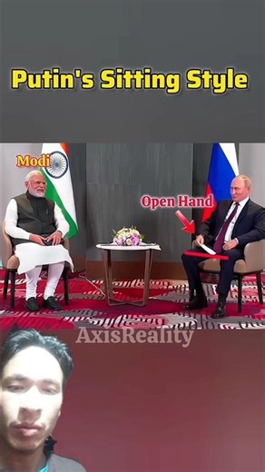 Putin Sit infront of Ali Khamenei #respect‎ #putin #axisreality