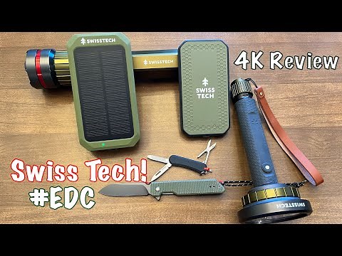 Reviewing New SWISS TECH Adventure Gear and tools from Walmart! #edc