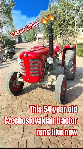 1969 Zetor tractor 2011 – Fully Restored Vintage Beast! 😍🚜 #TractorRestoration