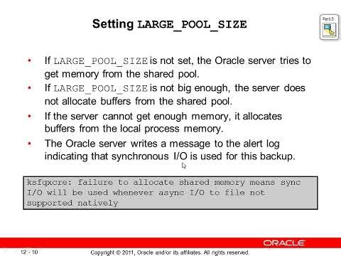 Oracle 11gR2 Backup & Recovery | Chapter 12: RMAN Performance and Tuning