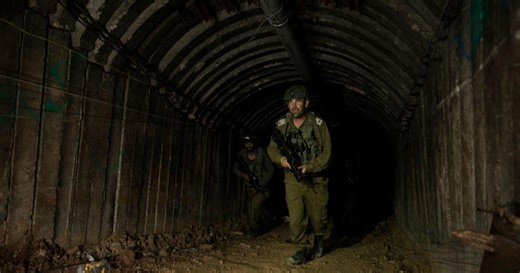 Inside a massive Hamas tunnel in Gaza