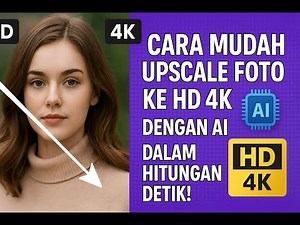 Cara Mudah Upscale Gambar ke HD 4K dengan AI untuk Hasil Profesional