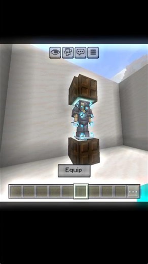 minecraft Armour stander 😍😍 #minecraft #youtube #shorts #youtubeshorts