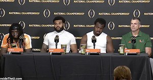 VIDEO: Mario Cristobal, Mark Fletcher, Rueben Bain and Akheem Mesidor postgame after loss in CFP final