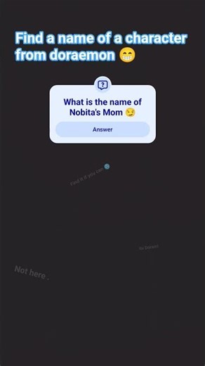 Find name of a character from doraemon💖.Its difficult, comment if you find it😏.#challenge#like#pari