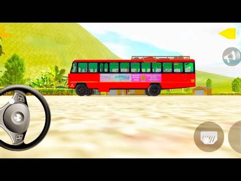 😱 OMG! New Indian Sleeper Bus Driving Challenge | Bus Game