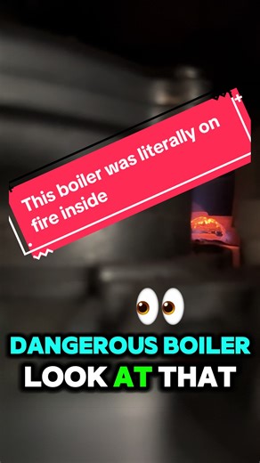 I’ve seen some crazy boiler faults… But this one nearly set the house on fire. Customer called saying “Boiler keeps lighting… then going out.” Pretty normal fault. But the sound of the boiler was strange when I arrived. You get used to diagnosing these things just by sound after a while. So I start my safety checks. Case comes off… And I hear it. Flames roaring inside the boiler. Not where they’re meant to be. Turns out one of the probes had snapped off and left a hole in the burner. The flames 