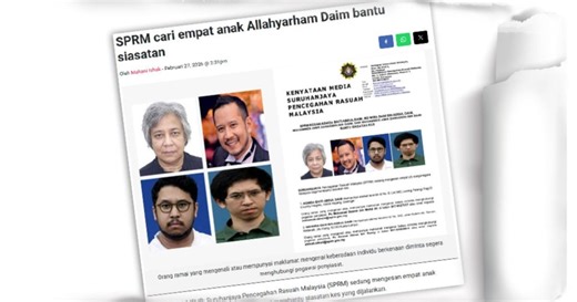 3 anak Daim Zainuddin berada di luar negara | Berita Harian
