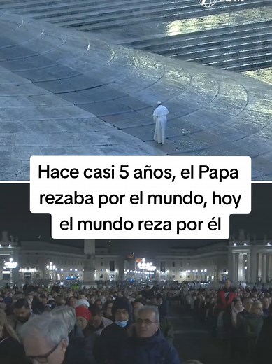 El mundo reza por el Papa Francisco en San Pedro