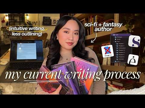 how i write my books 🌟 beginner tips, brainstorming, plotting & more