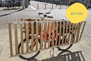 See these abandoned bed slats in a new light