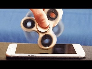 $1,000 FIDGET SPINNER VS iPHONE