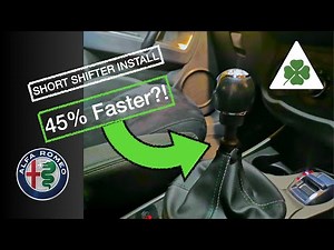 SHORT SHIFTER INSTALL GUIDE | ALFA MITO QV | 4H-TECH