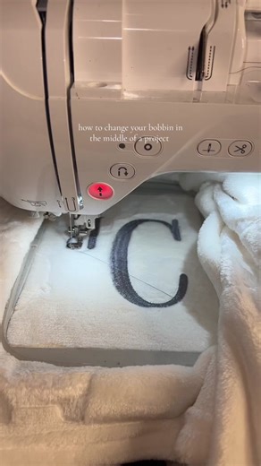 Welcome to embroidery hacks 101 😂 #embroidery #embroiderytutorial #bobbin #bobbinthread #brotherembroidery #sewingmachine