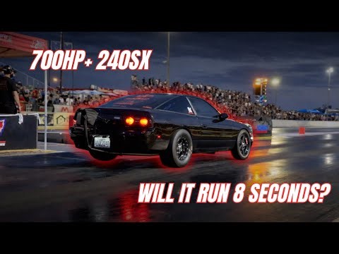 700HP+ 240SX | Will It Run 8 Seconds??