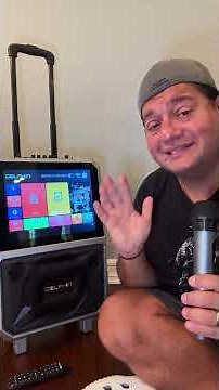 The Dolphin KB-85R portable karaoke machine is a party on wheels