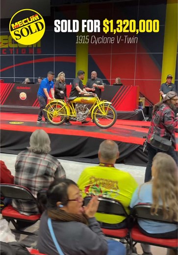 1915 Cyclone V-Twin Motorcycle Auction Results