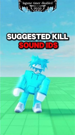 Suggested Kill Sound IDS #roblox #forsaken
