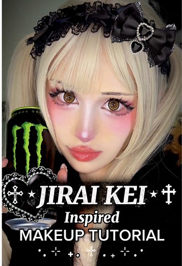 Jirai Kei Makeup Tutorial for Non-Asian Features