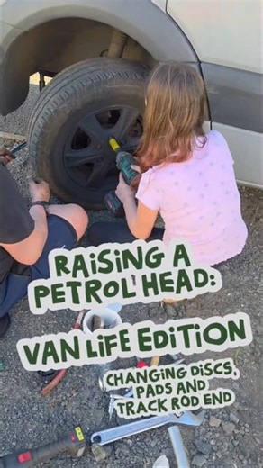 When your daughter is a petrol head 🚐💅 #shorts #vanlife