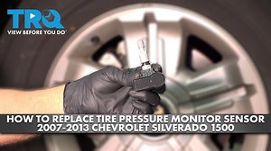 How to Replace Tire Pressure Monitor Sensors 2007-2013 Chevrolet Silverado 1500