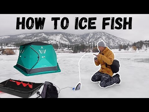 HOW TO ICE FISH 101 for Beginners in 2024!