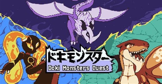 The retro-inspired creature-collecting RPG, ‘Doki Monsters: Quest’, is now available on the Switch