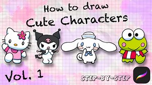 How to draw cute characters step-by-step | Boba Tea | Skillshare