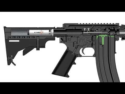 AR-15 KynSHOT Hydraulic Buffer Animation